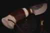 Нож "Сова" клинок 95х18. Рукоять рог, Палисандр.