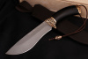 Нож "Егерь" клинок 95х18. Рукоять бронза, граб.