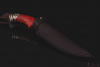 Нож "Казачий" сталь Bohler k 340. Рукоять стабилизированная карельская береза.