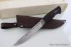Нож "Лиса" сталь Bohler k 340. Рукоять дерево Венге.