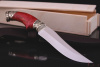 Нож "Казачий" сталь Bohler k 340. Рукоять стабилизированная карельская береза.