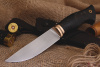 Нож "Тайга" Bohler K 340, карельская береза черная. 