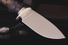 Нож "Заяц" 95х18, рукоять карельская береза (черная).