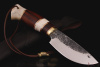 Нож "Сова" клинок 95х18. Рукоять рог, Палисандр.