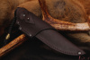 Кованый нож малый Bohler K 340, рукоять карельская береза.