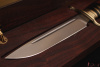 Финка НКВД, клинок Böhler k 340, подарочная шкатулка орех.